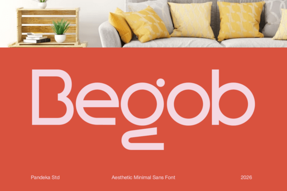 Begob: The Modern Sans Font for Clean, Bold Design