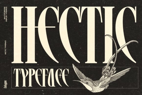 Command the Room with Hectic: A Typeface for Bold Visionaries