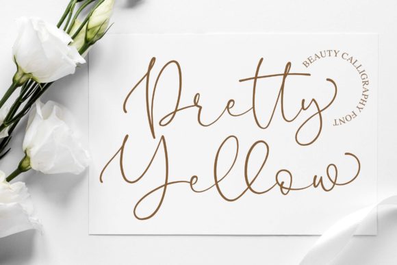 Discovering Pretty Yellow: A Handwritten Font for Modern Creatives