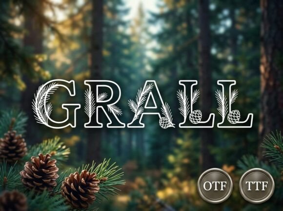 Grall: The All-Caps Display Font for Unforgettable Projects