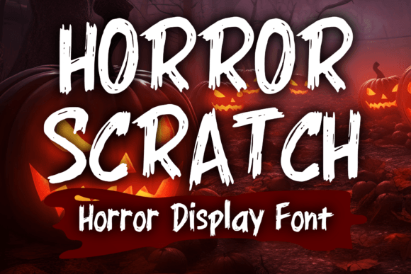 Horror Scratch: A Typeface for Vintage Dread
