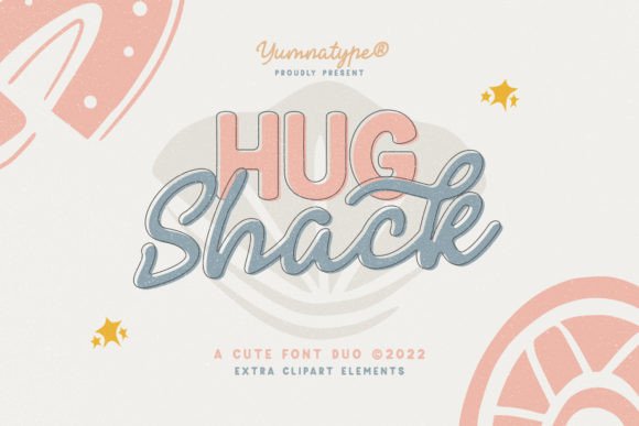 Hug Shack: A Font Duo for Joyful, Approachable Design