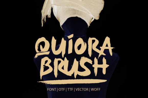 Quiora Brush: The Handwritten Font for Authentic Branding
