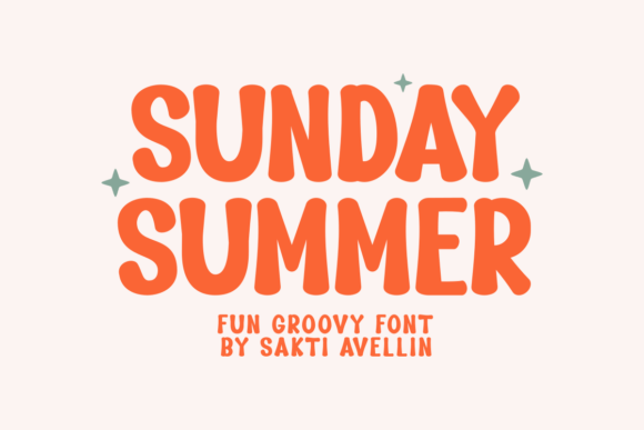 Sunday Summer: A Retro Font for Modern Projects